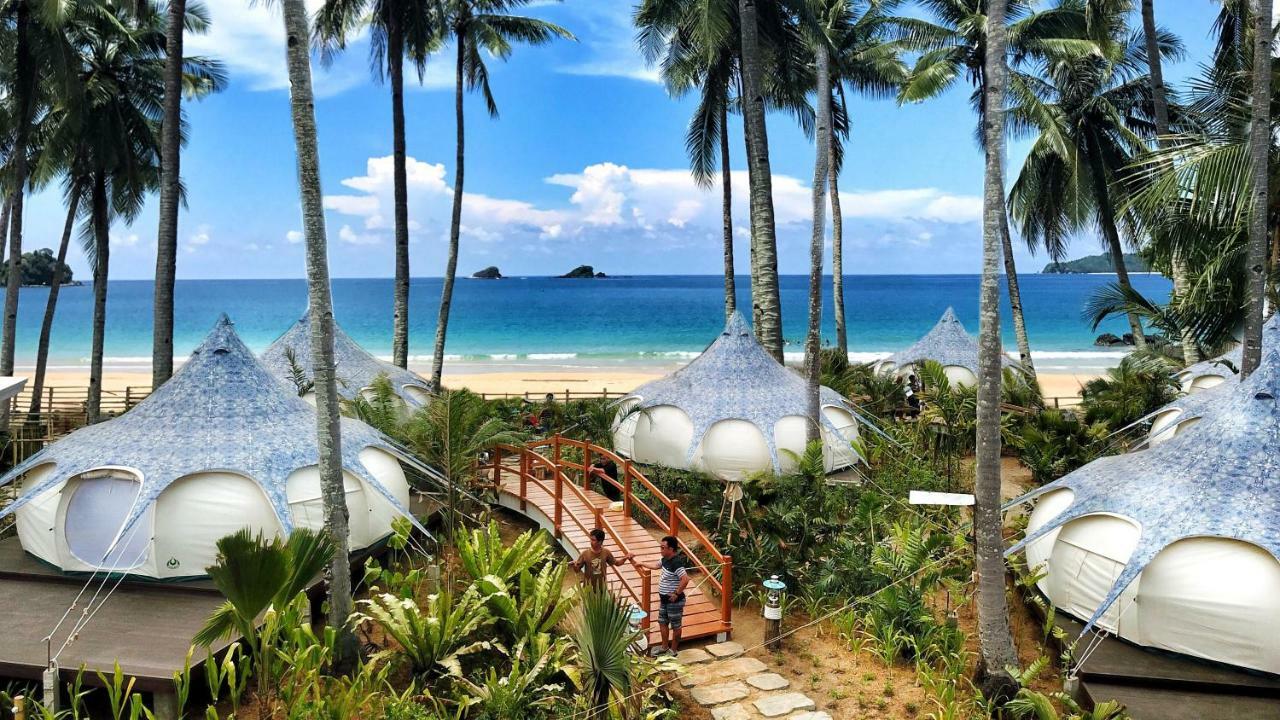 Nacpan Beach Glamping Managed By H Hospitality Group El Nido Extérieur photo